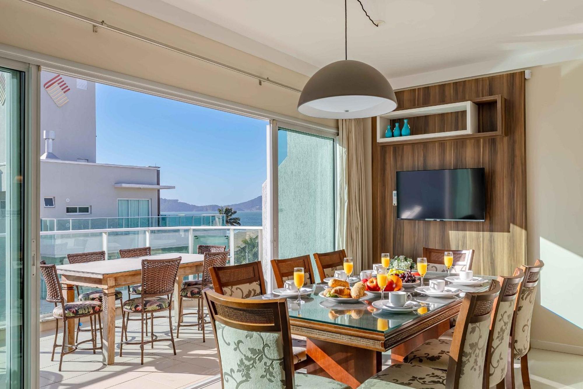 Ampla Cobertura Com Vista Mar - Jacuzzi Privativa Apartment