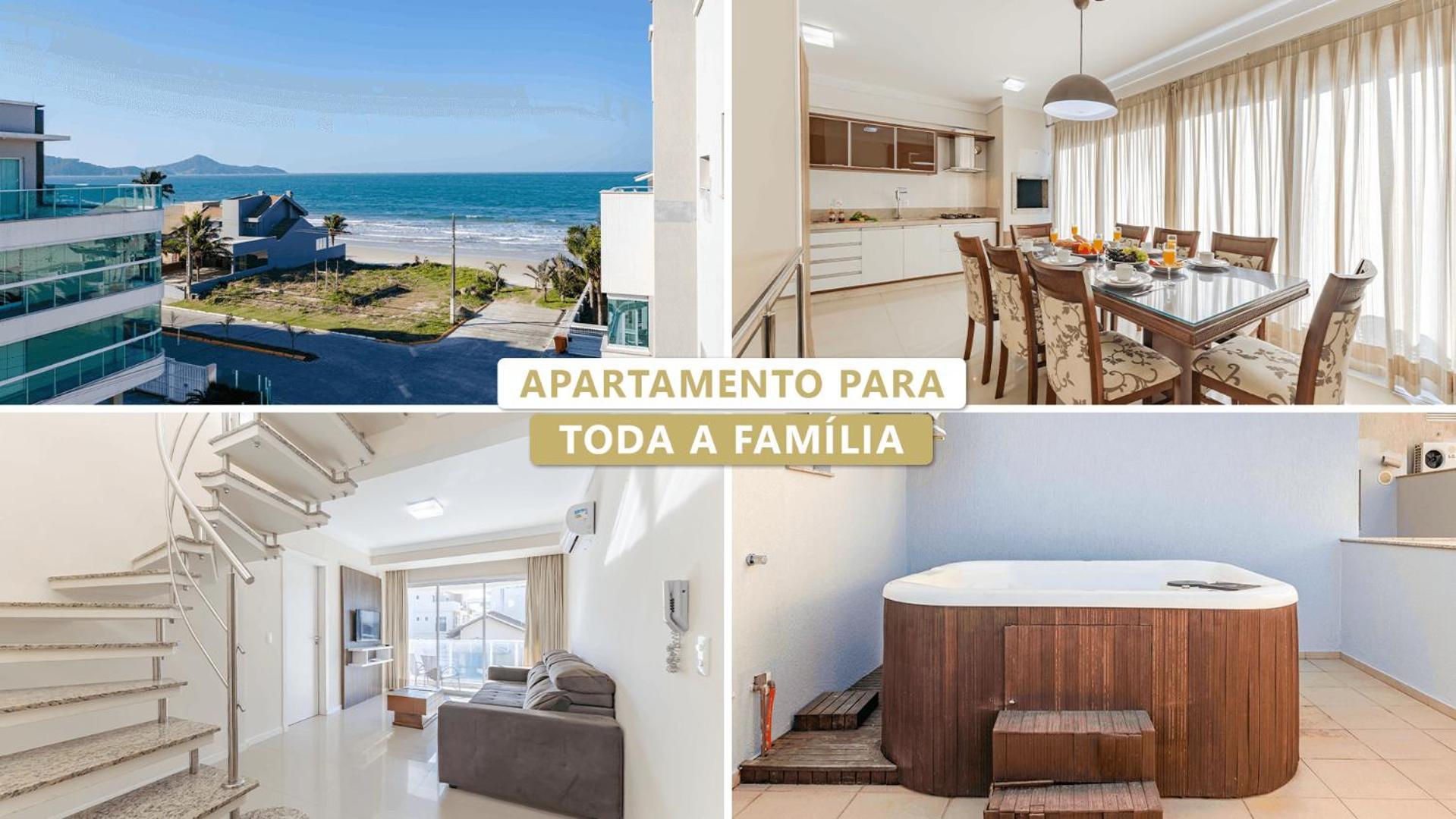 Apartment Ampla Cobertura Com Vista Mar - Jacuzzi Privativa *