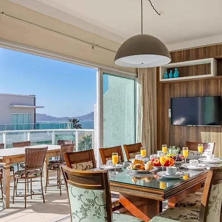 Ampla Cobertura Com Vista Mar - Jacuzzi Privativa Apartment Bombinhas Exterior photo