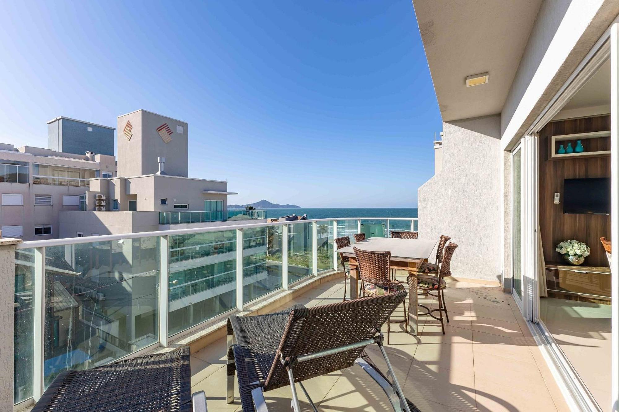 Ampla Cobertura Com Vista Mar - Jacuzzi Privativa Apartment *
